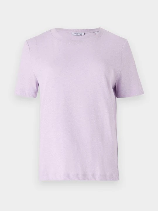 Zdjęcie produktu T-shirt basic Esprit liliowy