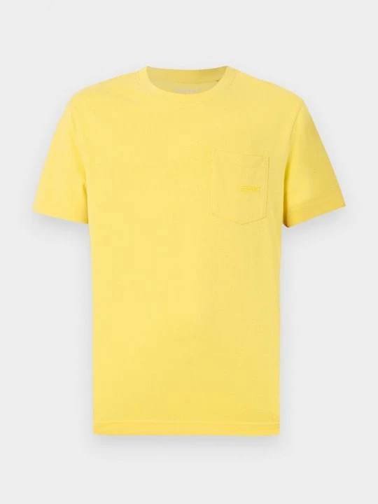 Zdjęcie produktu T-shirt basic Esprit żółty