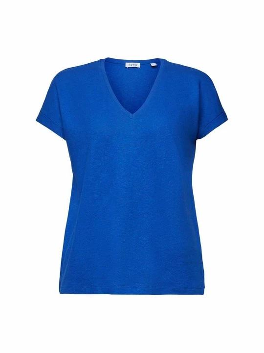Zdjęcie produktu T-shirt basic Esprit niebieski