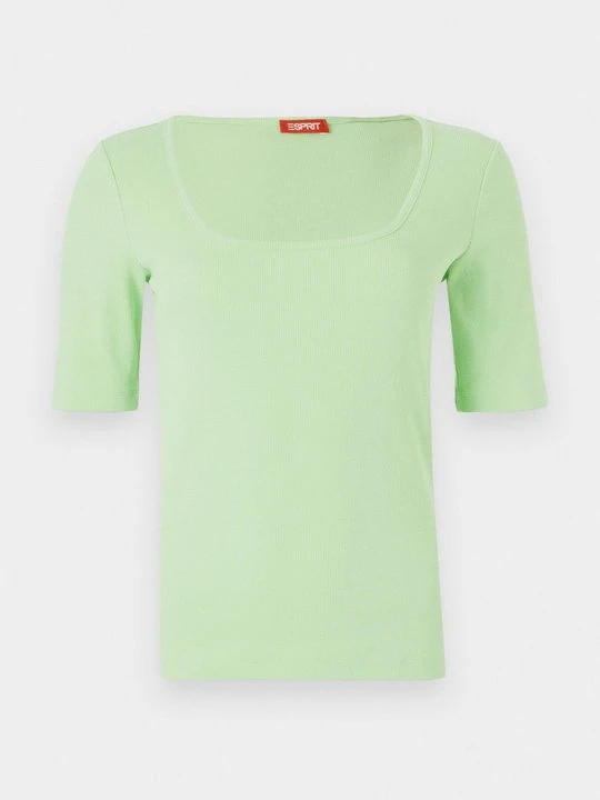 Zdjęcie produktu T-shirt basic Esprit jasnozielony