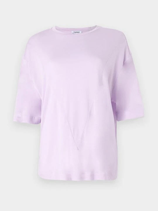 Zdjęcie produktu T-shirt basic Esprit liliowy