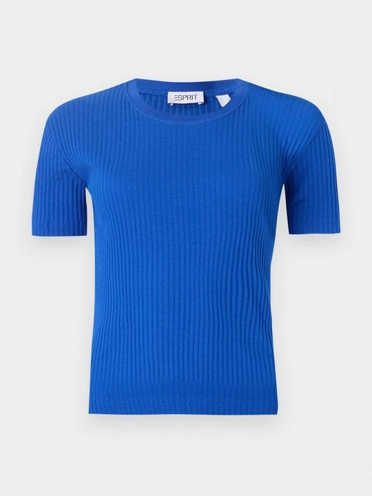 Zdjęcie produktu T-shirt basic Esprit niebieski