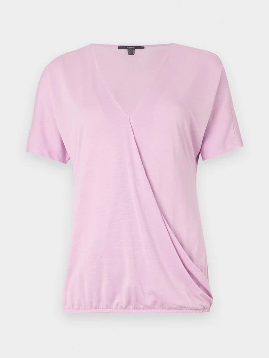 Zdjęcie produktu T-shirt basic Esprit fioletowy
