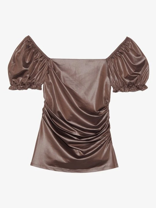 Zdjęcie produktu T-shirt basic Even&Odd By Zalando brązowy