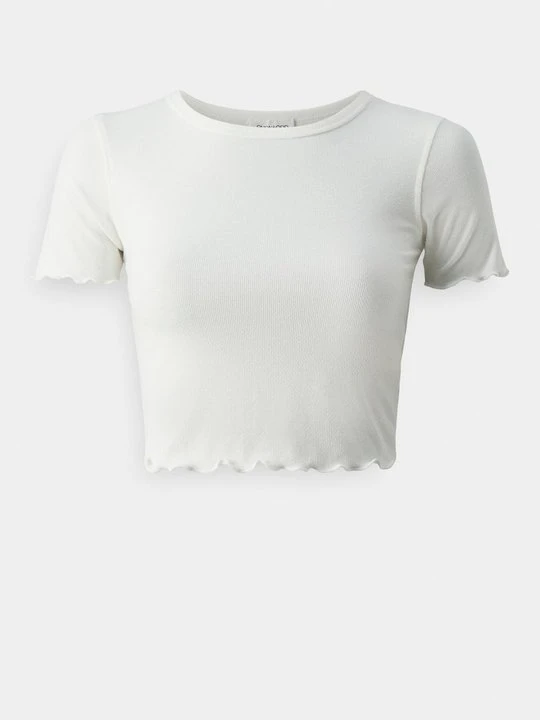 Zdjęcie produktu T-shirt basic Even&Odd mleczny