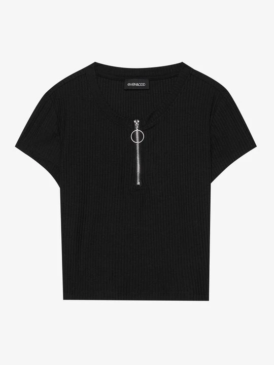 Zdjęcie produktu T-shirt basic Even&Odd By Zalando czarny