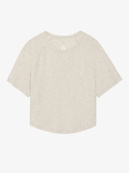 Zdjęcie produktu T-shirt basic Even&Odd beżowy