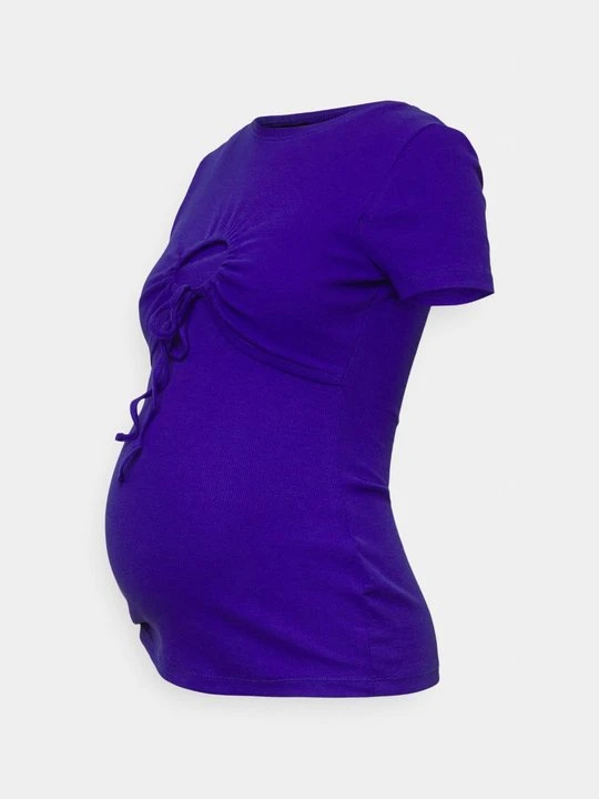 Zdjęcie produktu T-shirt basic Even&Odd Maternity By Zalando niebieski