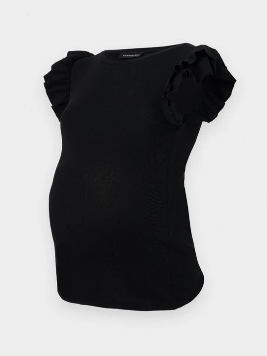 Zdjęcie produktu T-shirt basic Even&Odd czarny