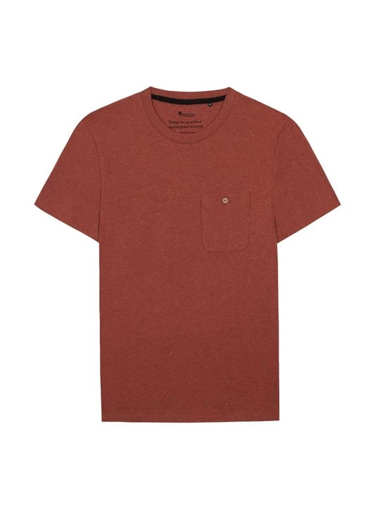 Zdjęcie produktu T-shirt basic Faguo czerwony