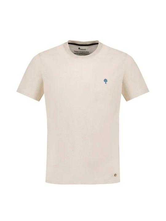 Zdjęcie produktu T-shirt basic Faguo beżowy