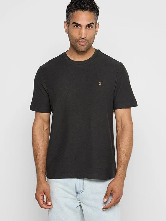 Zdjęcie produktu T-shirt basic Farah czarny