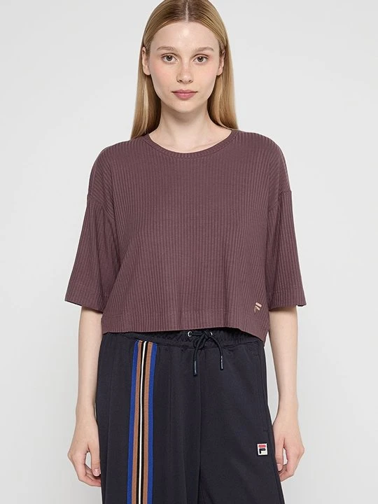 Zdjęcie produktu T-shirt basic Fila mauve