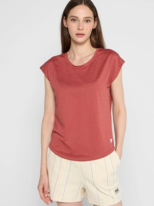 Zdjęcie produktu T-shirt basic Fila czerwony