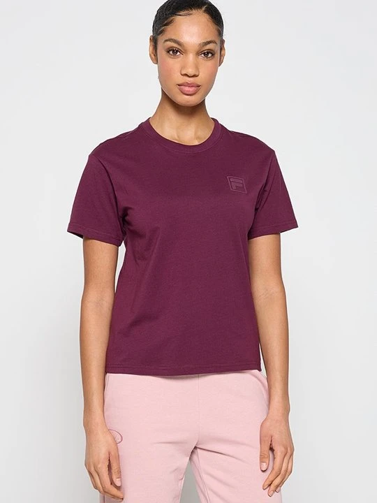 Zdjęcie produktu T-shirt basic Fila fioletowy