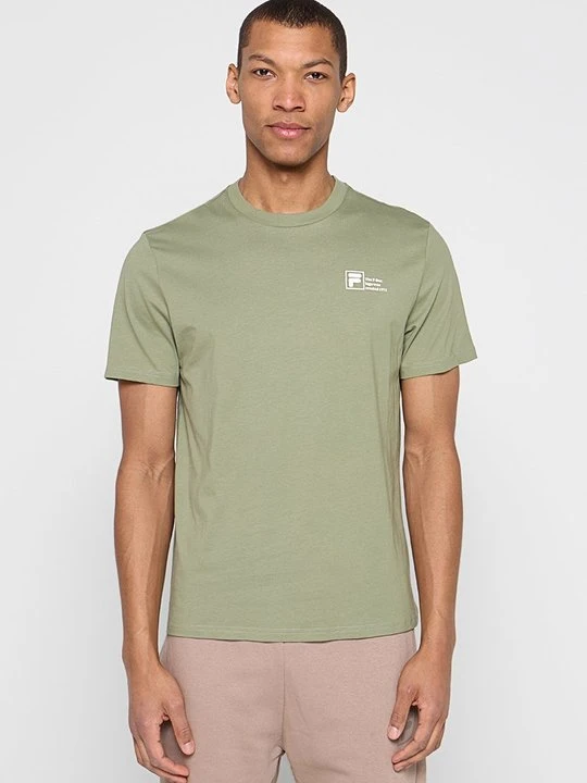 Zdjęcie produktu T-shirt basic Fila oliwkowy