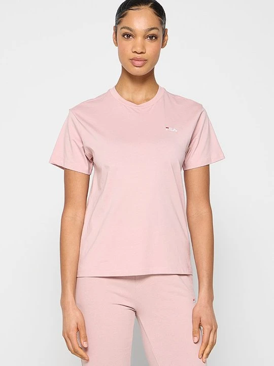 Zdjęcie produktu T-shirt basic Fila jasnoróżowy