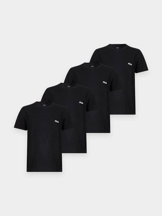 Zdjęcie produktu T-shirt basic Fila czarny melanż