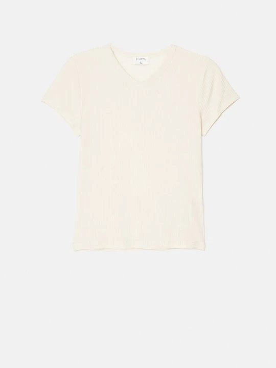 Zdjęcie produktu T-shirt basic Filippa K beżowy
