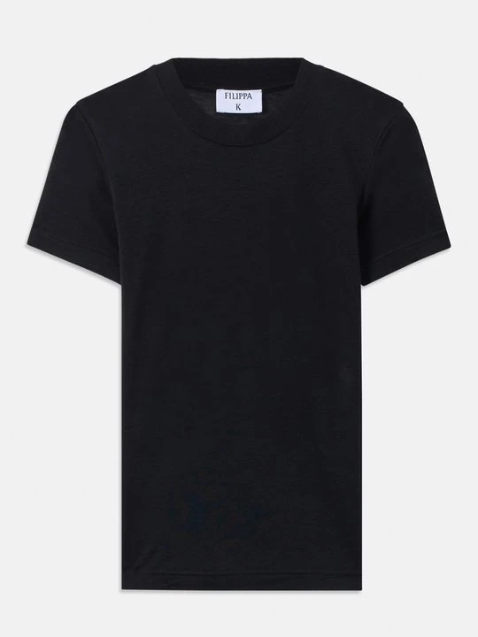 Zdjęcie produktu T-shirt basic Filippa K czarny