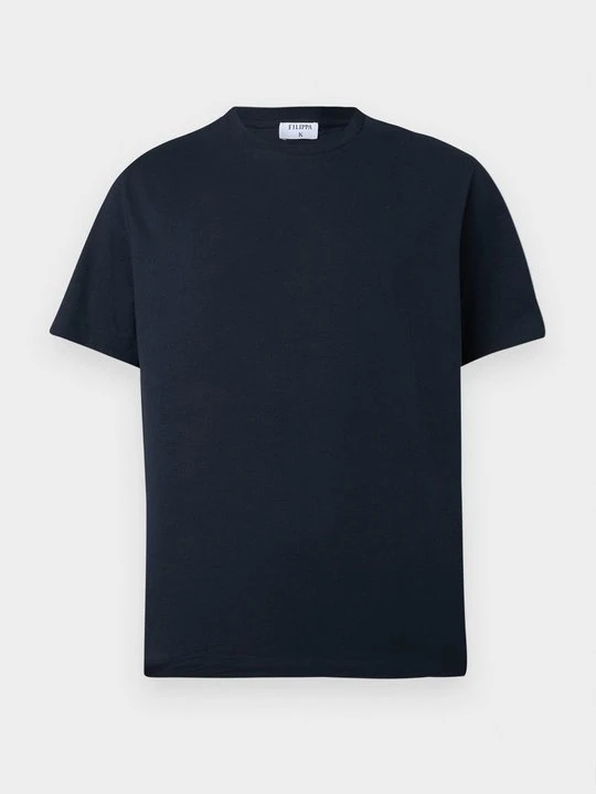 Zdjęcie produktu T-shirt basic Filippa K granatowy