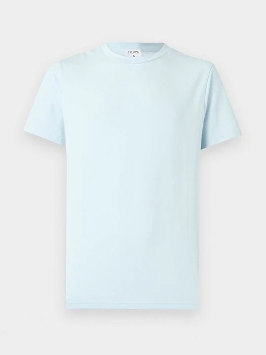 Zdjęcie produktu T-shirt basic Filippa K jasnoniebieski