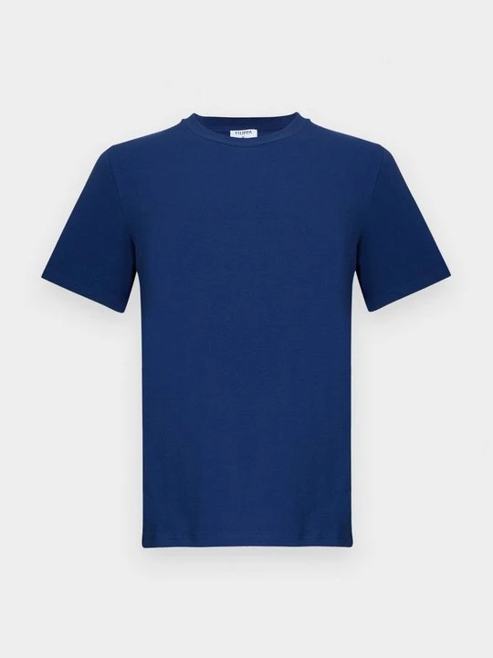 Zdjęcie produktu T-shirt basic Filippa K niebieski