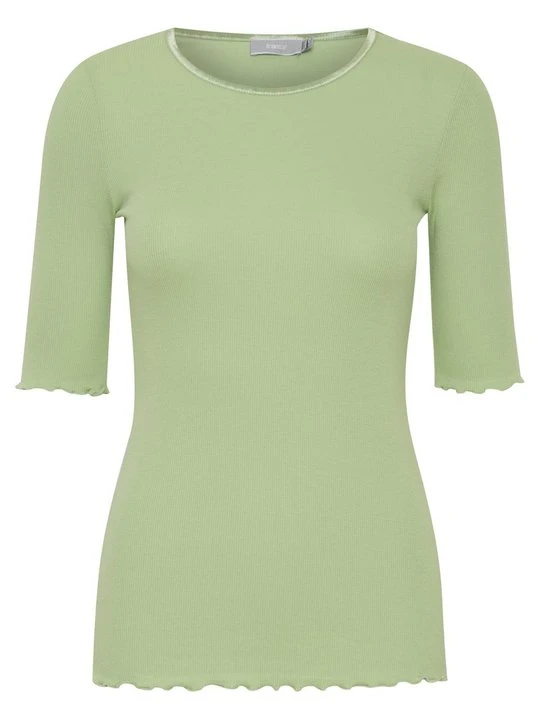 Zdjęcie produktu T-shirt basic Fransa zieleń butelkowa