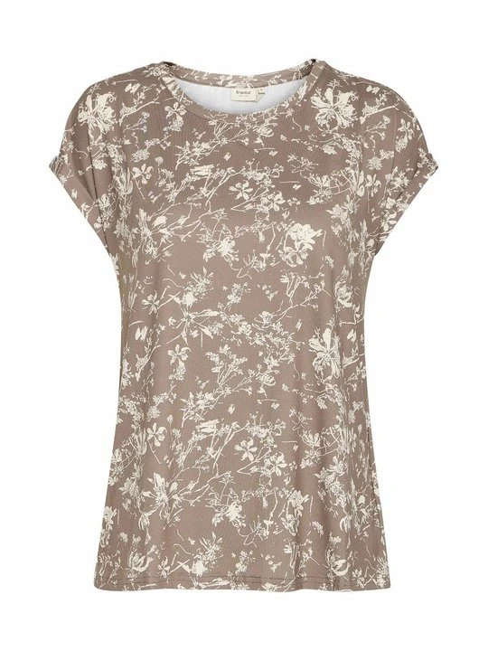 Zdjęcie produktu T-shirt basic Fransa brązowy