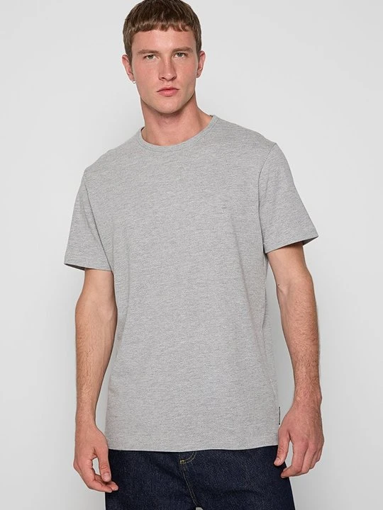 Zdjęcie produktu T-shirt basic French Connection szary