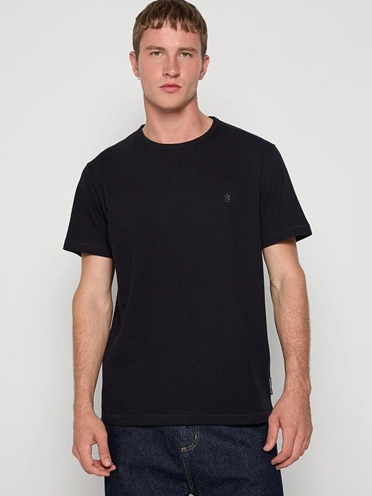 Zdjęcie produktu T-shirt basic French Connection niebieski