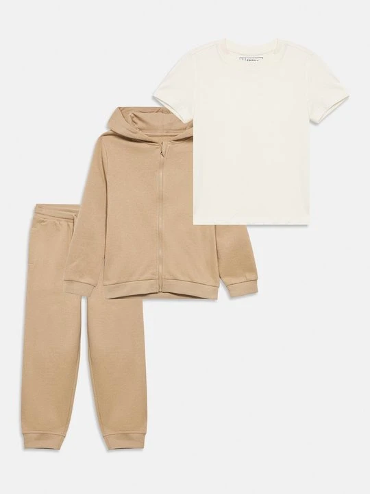 Zdjęcie produktu T-shirt basic Friboo beżowy