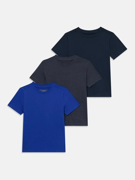 Zdjęcie produktu T-shirt basic Friboo szary melanż