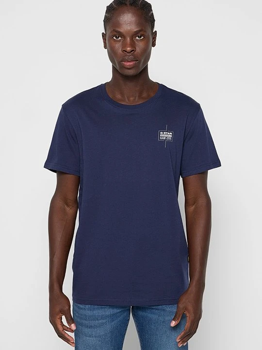 Zdjęcie produktu T-shirt basic G-Star niebieski