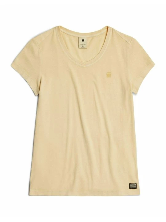 Zdjęcie produktu T-shirt basic G-Star żółty