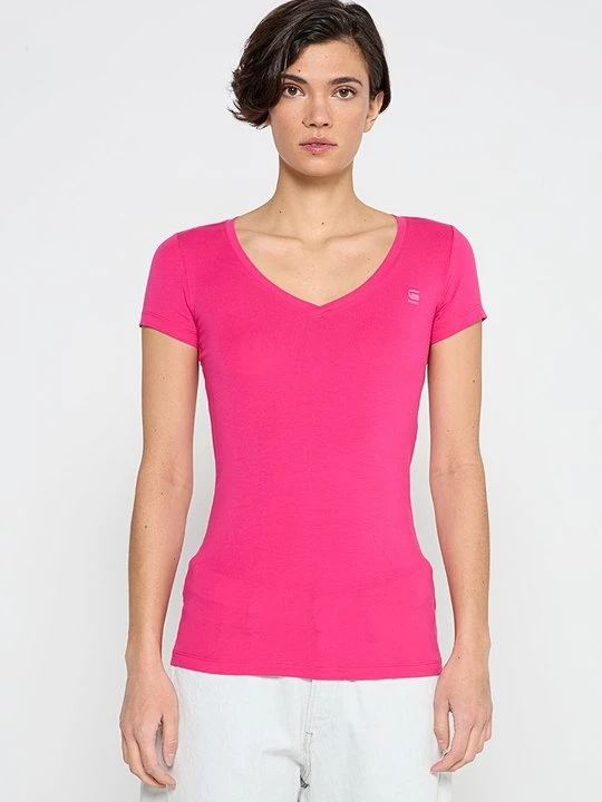 Zdjęcie produktu T-shirt basic G-Star różowy
