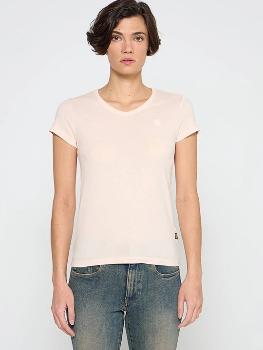 Zdjęcie produktu T-shirt basic G-Star beżowy