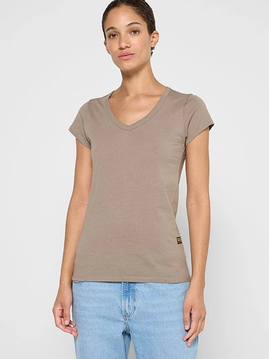 Zdjęcie produktu T-shirt basic G-Star beżowy