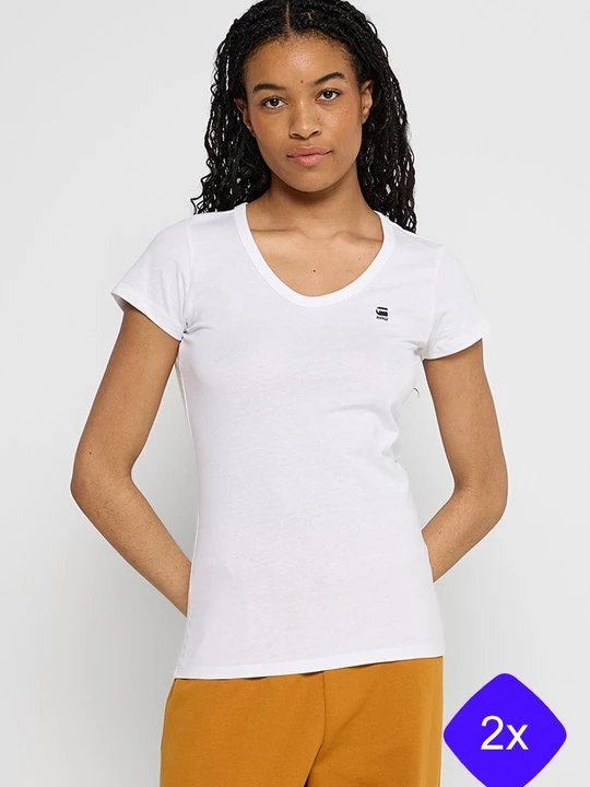 Zdjęcie produktu T-shirt basic G-Star biały