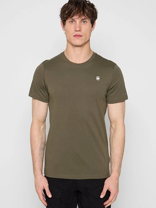 Zdjęcie produktu T-shirt basic G-Star oliwkowy