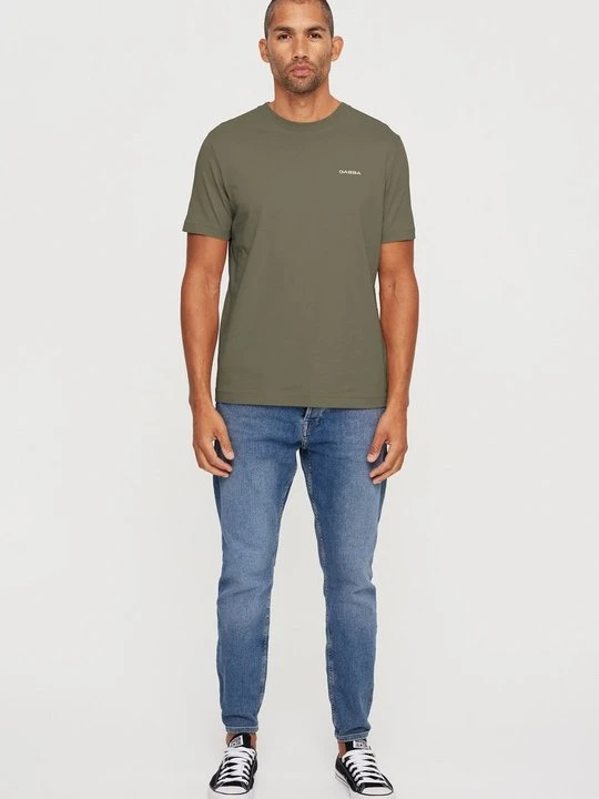 Zdjęcie produktu T-shirt basic GABBA brązowy