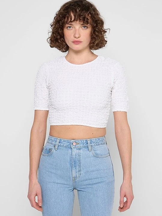 Zdjęcie produktu T-shirt basic Ganni biały
