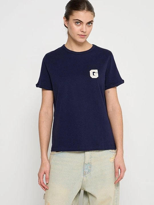 Zdjęcie produktu T-shirt basic Gant niebieski