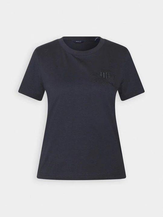 Zdjęcie produktu T-shirt basic Gant granatowy
