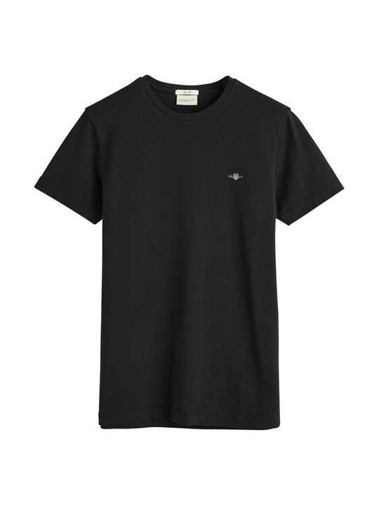 Zdjęcie produktu T-shirt basic Gant czarny