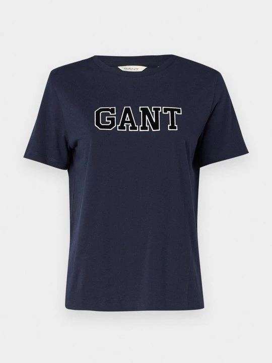 Zdjęcie produktu T-shirt basic Gant granatowy