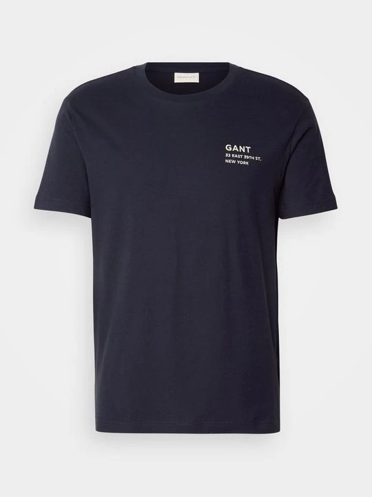 Zdjęcie produktu T-shirt basic Gant granatowy