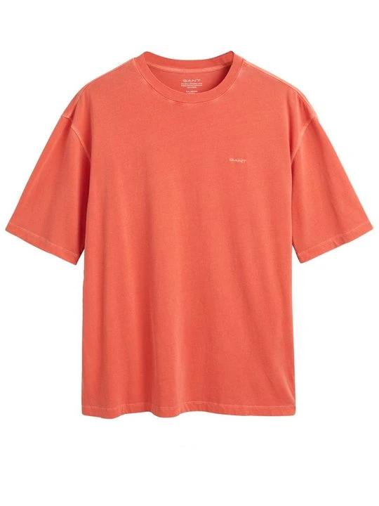 Zdjęcie produktu T-shirt basic Gant pomarańczowy