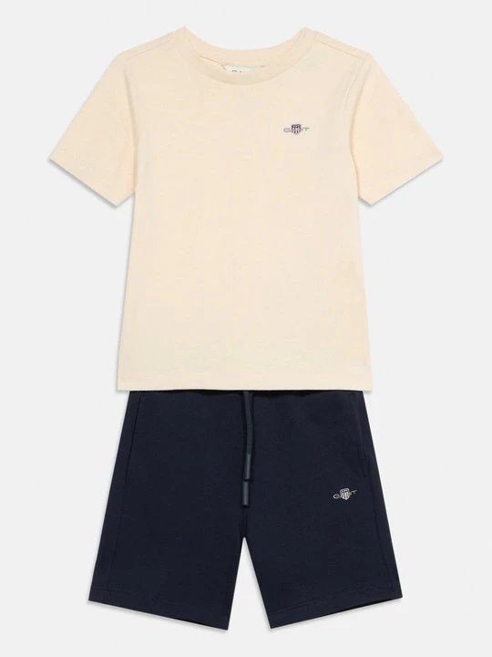 Zdjęcie produktu T-shirt basic Gant beżowy