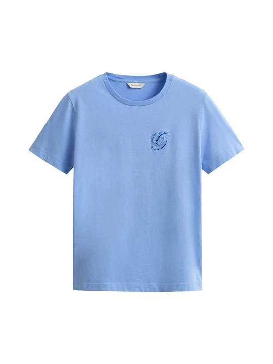 Zdjęcie produktu T-shirt basic Gant szafirowy